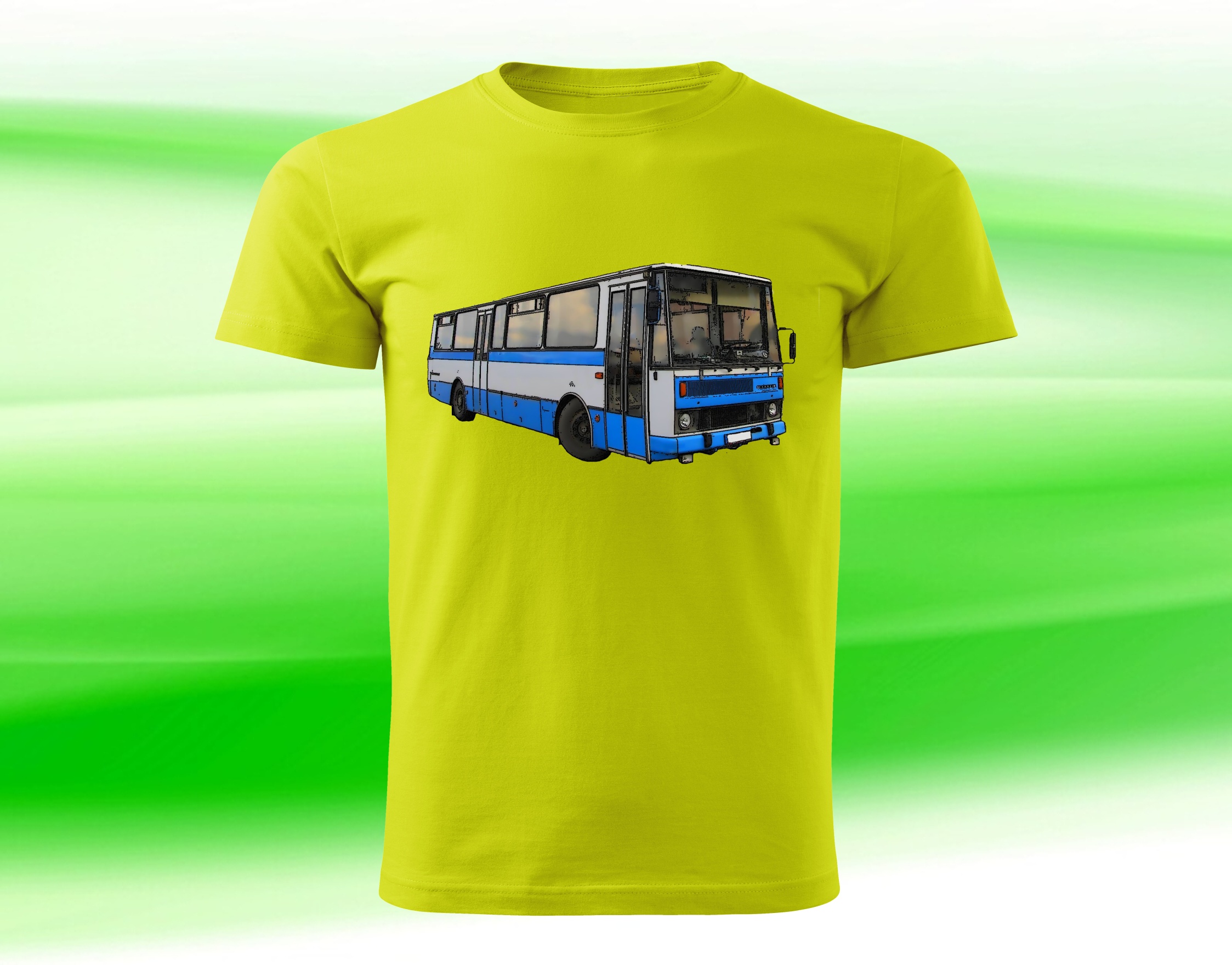 trička s autobusy