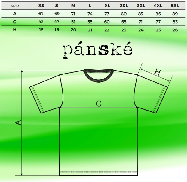 tričko Já tě .....