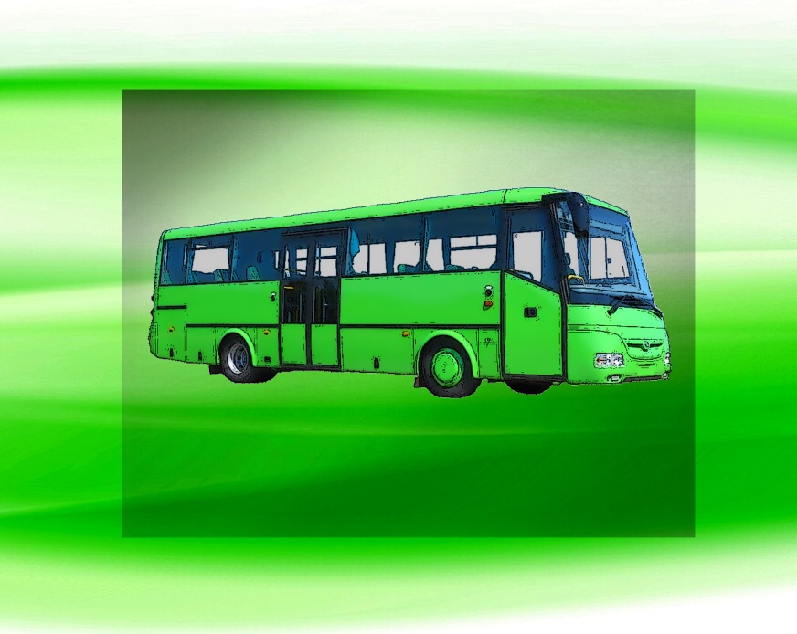 autobus SOR C  DTF nažehlovačka 7x3 cm