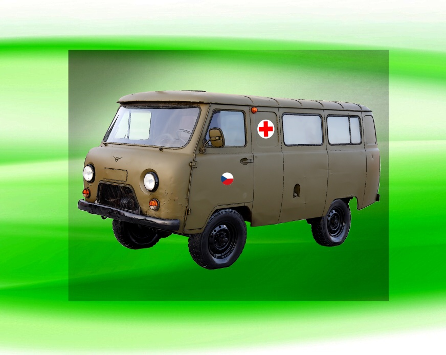 UAZ 452 buchanka DTF nažehlovačka 15x9 cm