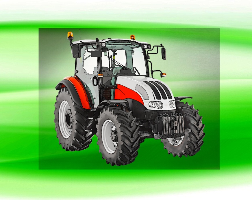 Steyr 4095 DTF nažehlovačka 7x6 cm