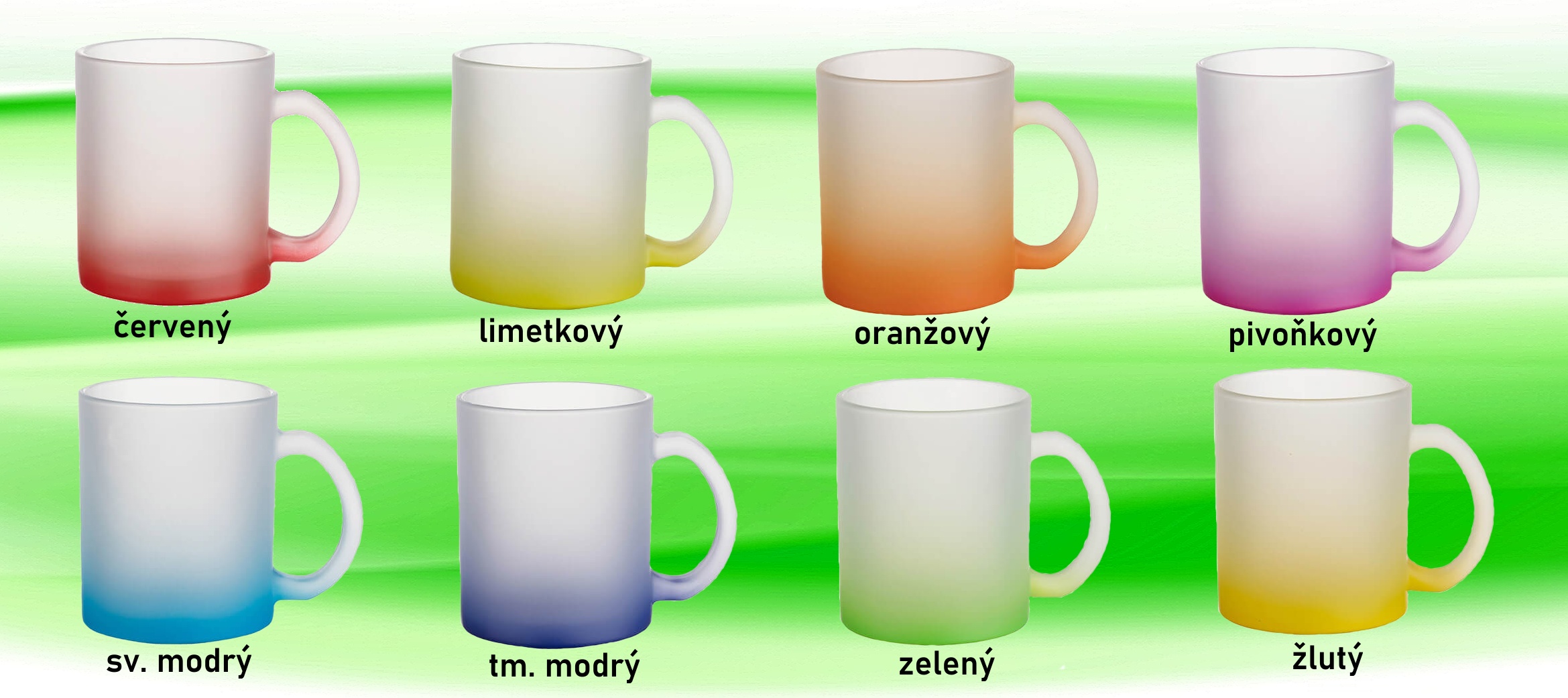 Skleněný hrnek Zetor Crystal 12045