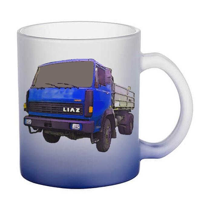 Skleněný hrnek s tahačem LIAZ 110