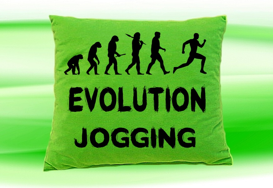 Moon River Evolution JOGGING muži polštář zelený 30x40 cm