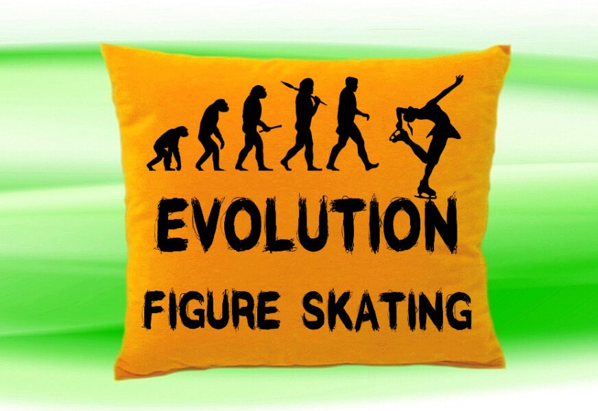 Moon River Evolution Figure skating polštář medový 30x40 cm