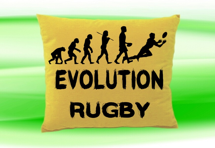 Moon River Evolution RUGBY polštář béžový 30x40 cm