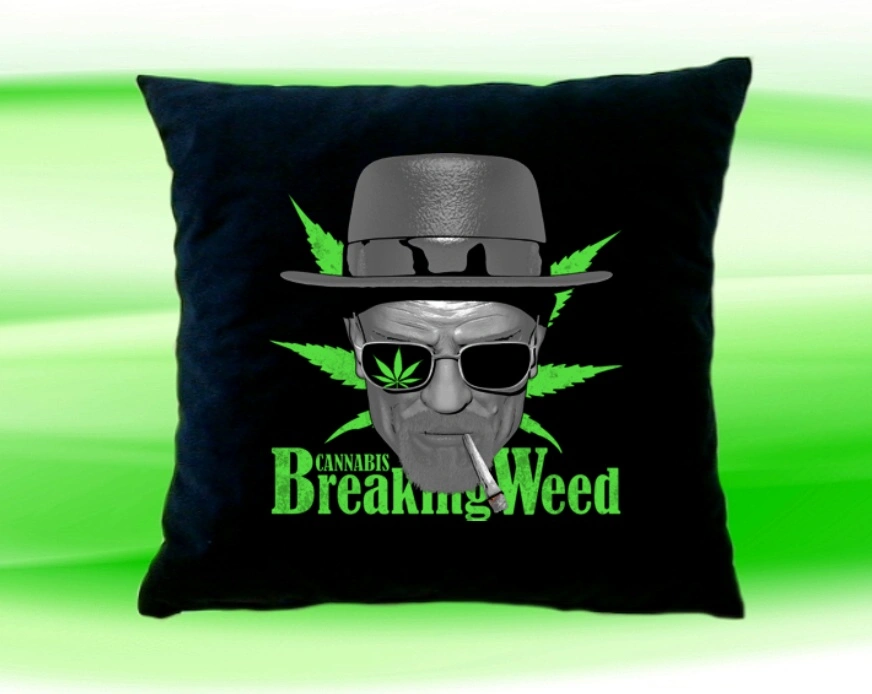 Polštářek Konopí není plevel