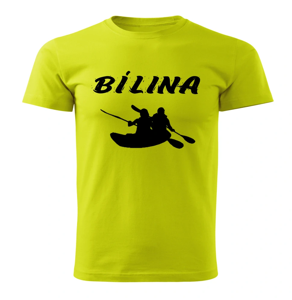 Moon River Bílina vodácké tričko limetkové velikost S