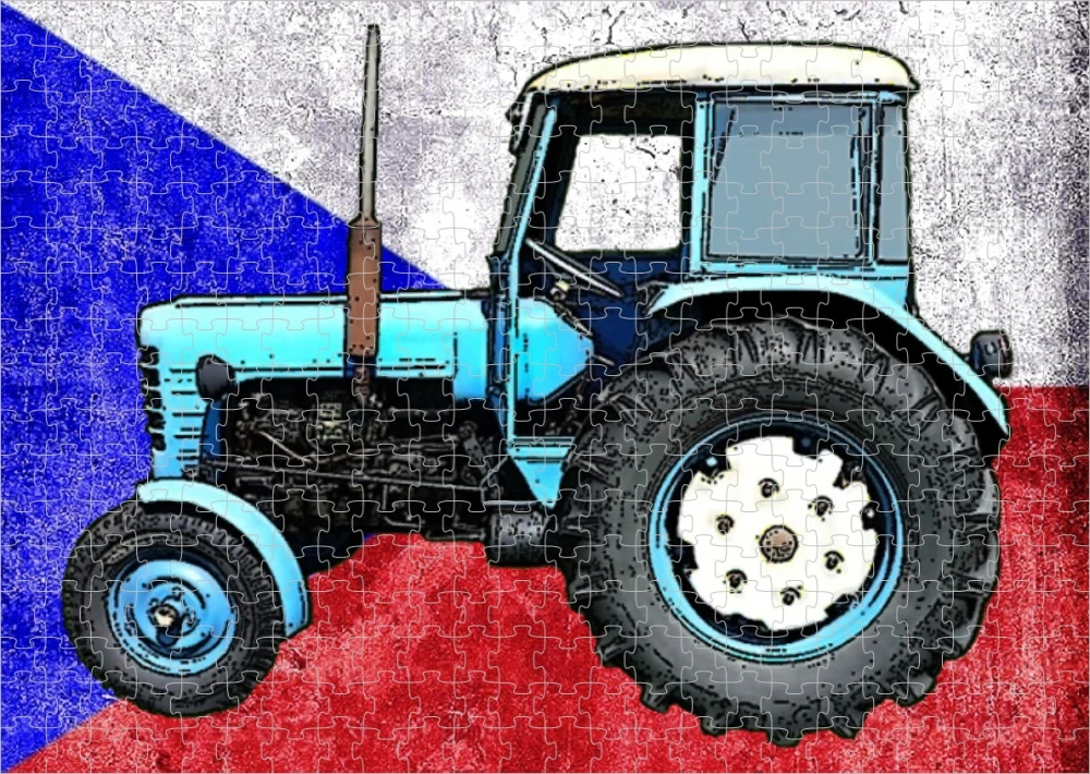 Moon River ZETOR 30 puzzle s traktorem 300 dílků