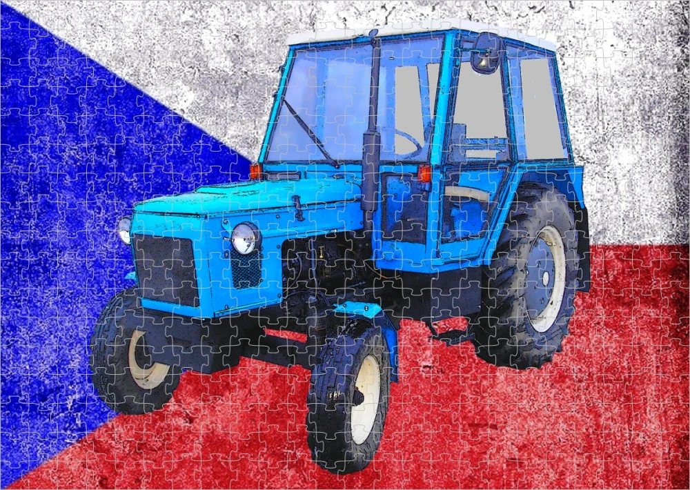 Moon River ZETOR 5511 puzzle s traktorem 300 dílků