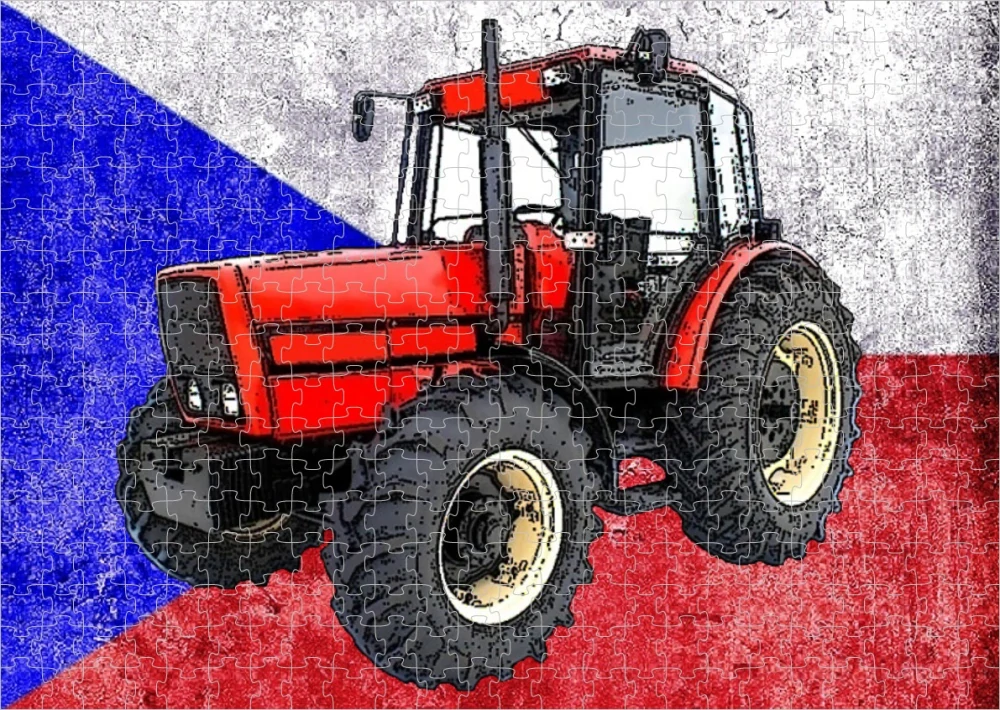 Moon River ZETOR 10540 puzzle s traktorem 500 dílků