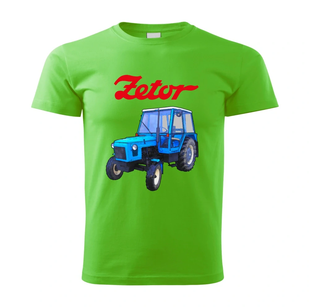 Moon River ZETOR 5511 dětské tričko s traktorem zelené velikost 134