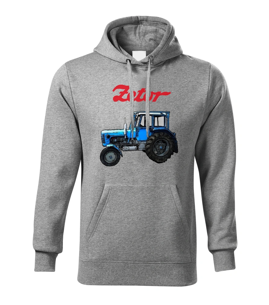 Moon River ZETOR 4011 pánská mikina šedá velikost XXL
