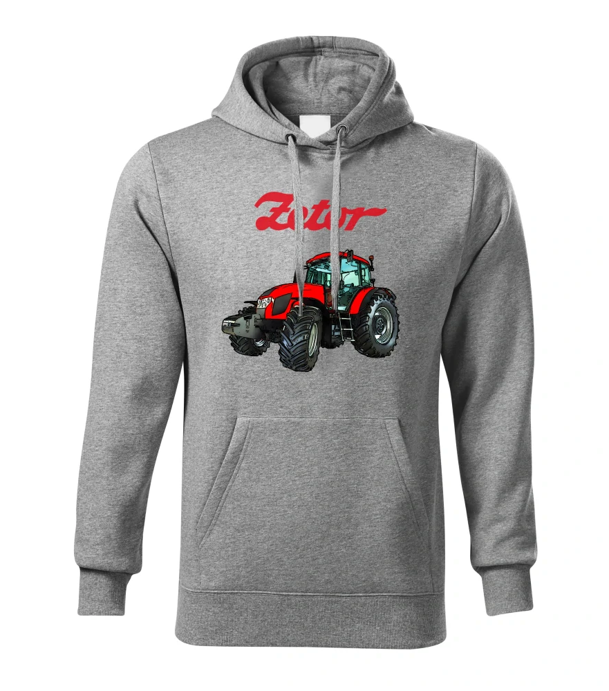 Moon River ZETOR Forterra 150 pánská mikina šedá velikost 5XL