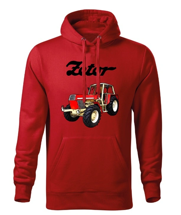Moon River ZETOR Crystal 12045 dětská mikina červená velikost 122
