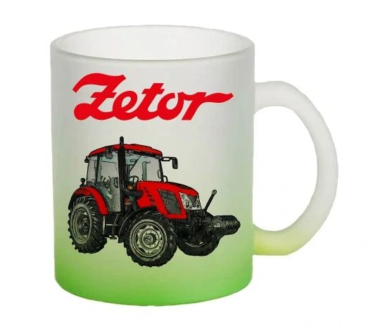 Moon River ZETOR Proxima 110 hrnek skleněný zelený objem 330 ml