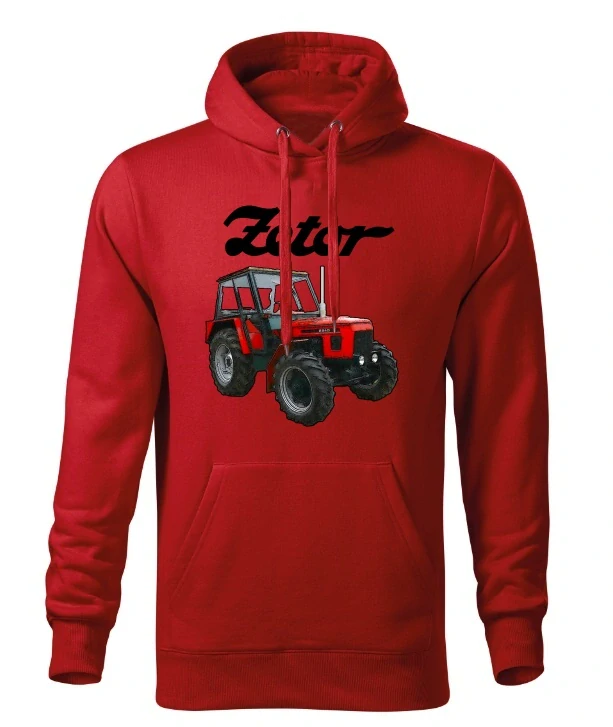 Moon River ZETOR 6945 pánská mikina červená velikost M