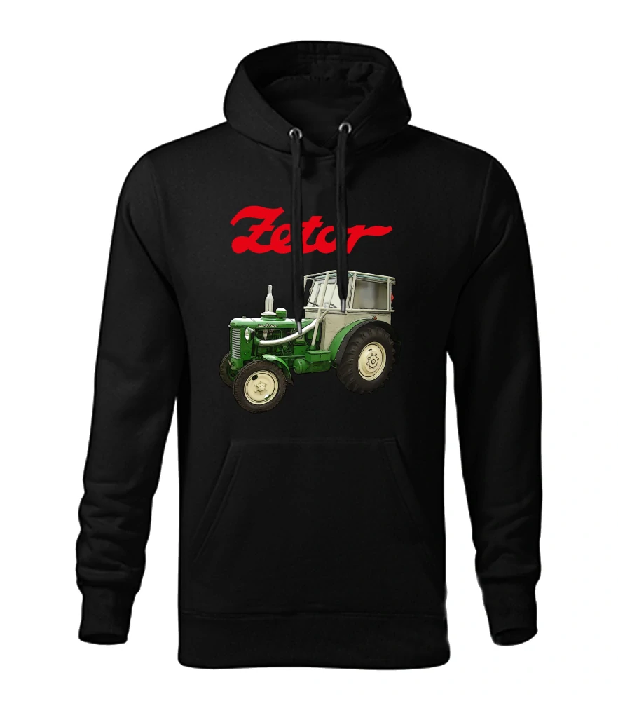 Moon River ZETOR 50 SUPER pánská mikina černá velikost 3XL