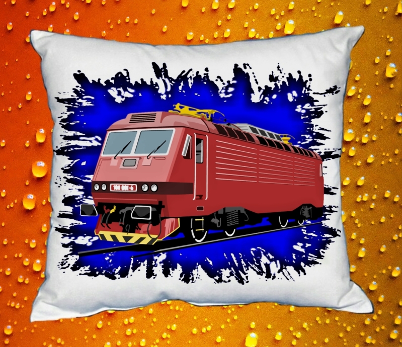 Polštářek s lokomotivou č 05