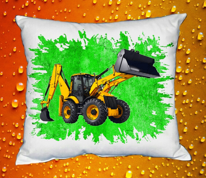 Moon River JCB 4CX polštářek sv. zelený