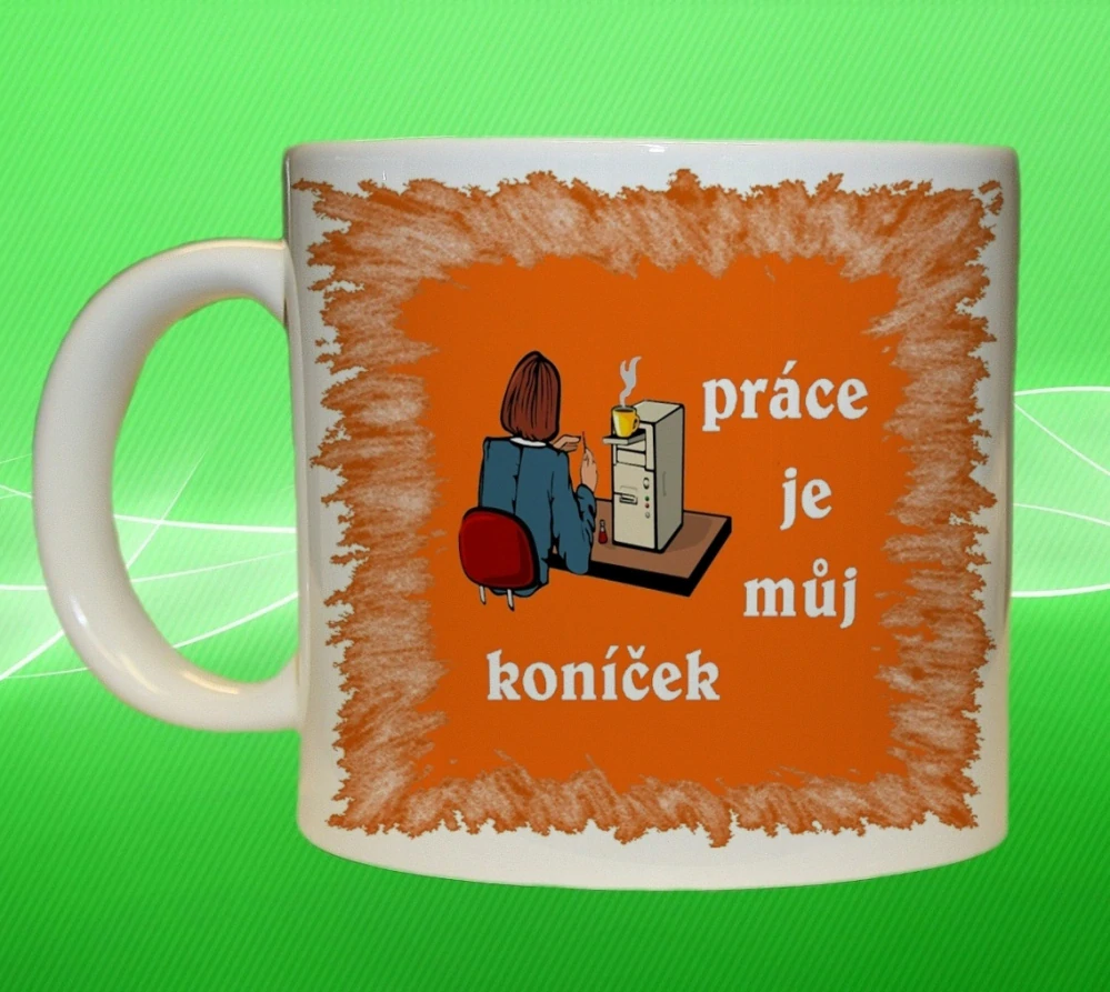 hrnek sekretářka kancelář 150 ml
