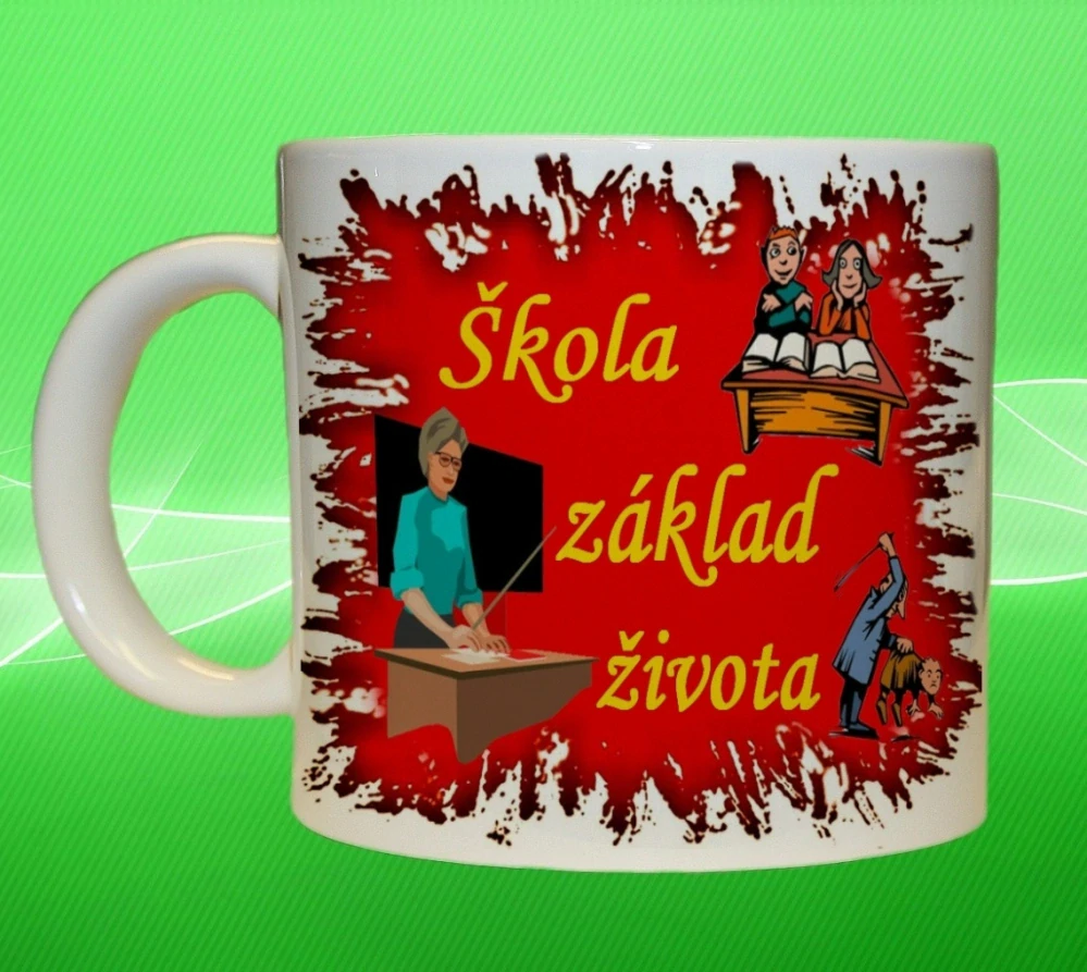 hrnek učitelka škola základ života 75 ml