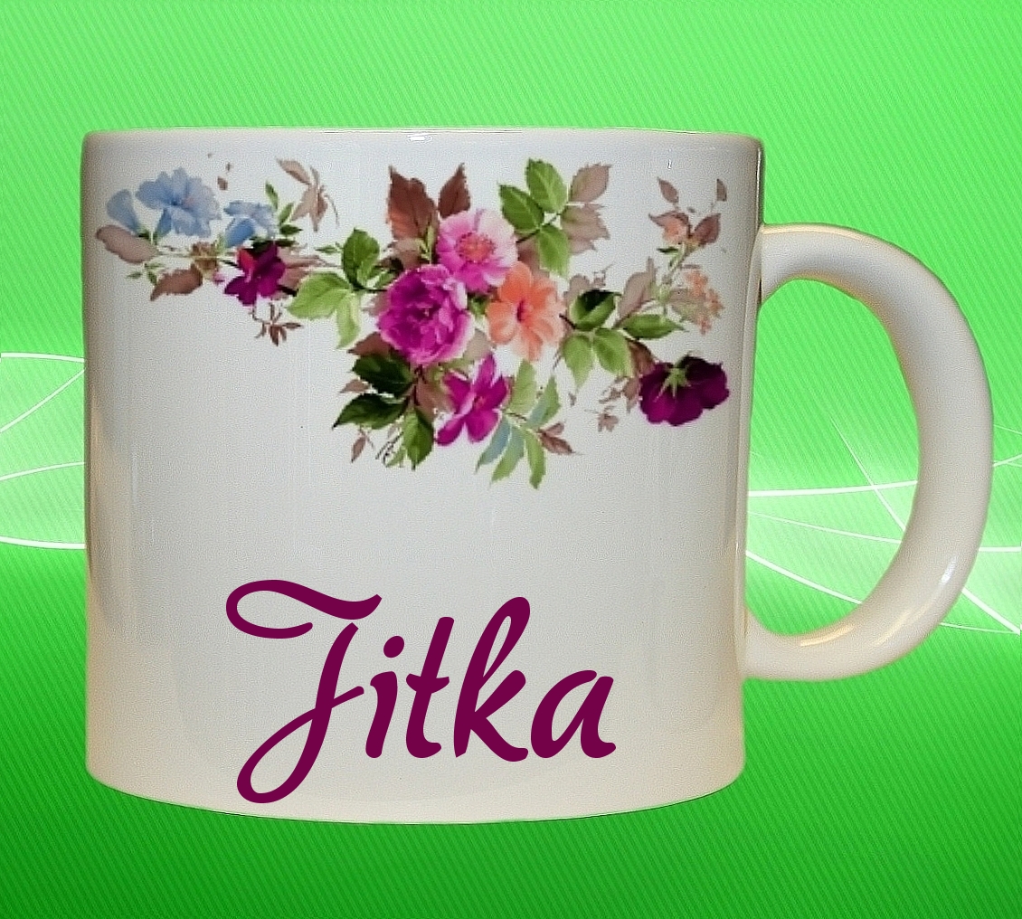 hrnek se jménem JITKA 330ml