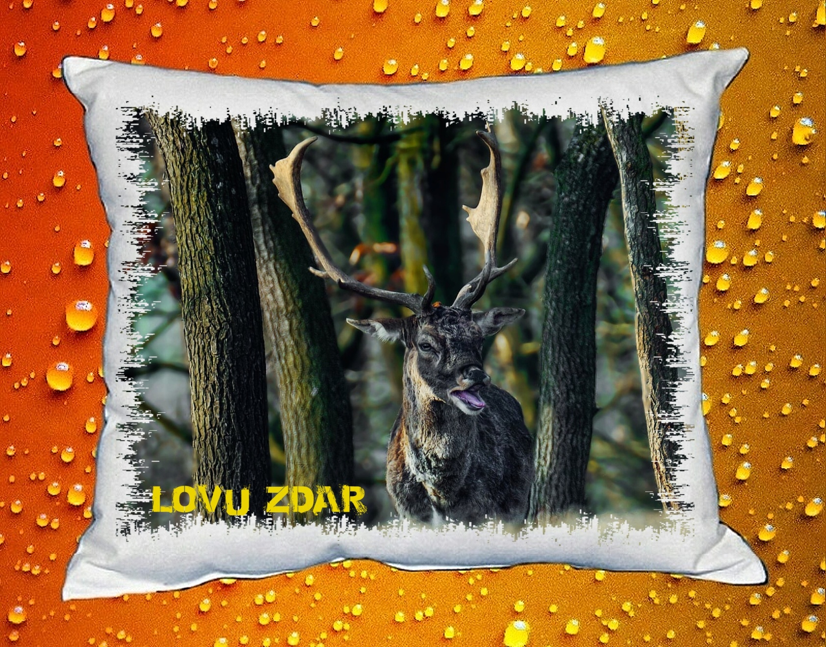 Polštářek pro myslivce č. 53