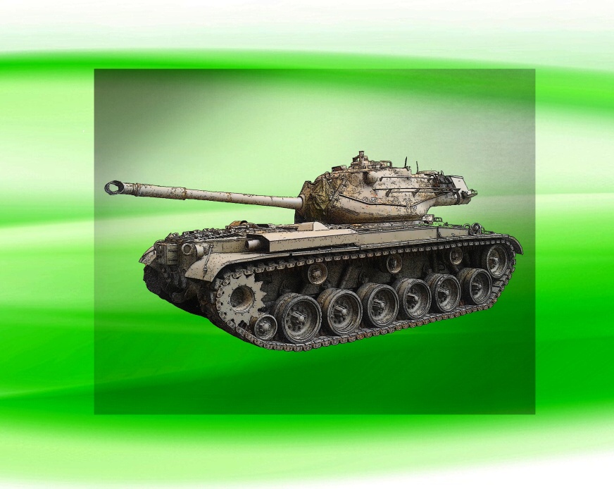 M47 Patton DTF nažehlovačka 18x9 cm