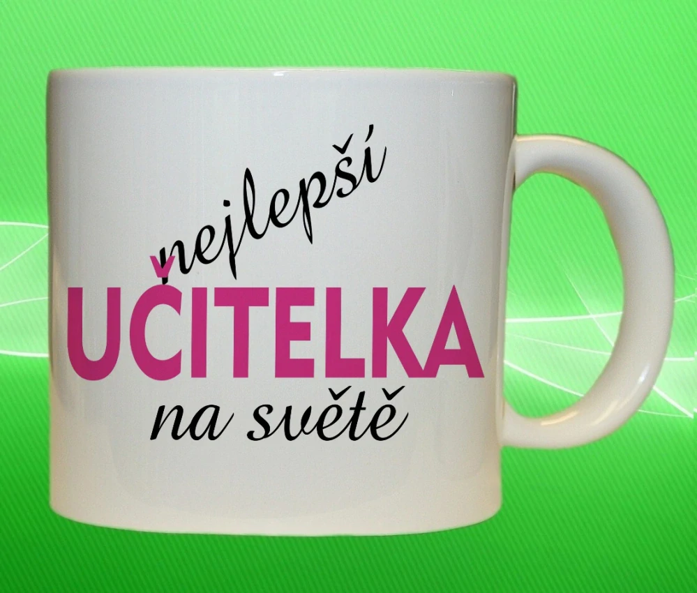 Hrnek Nejlepší učitelka na světě 450 ml