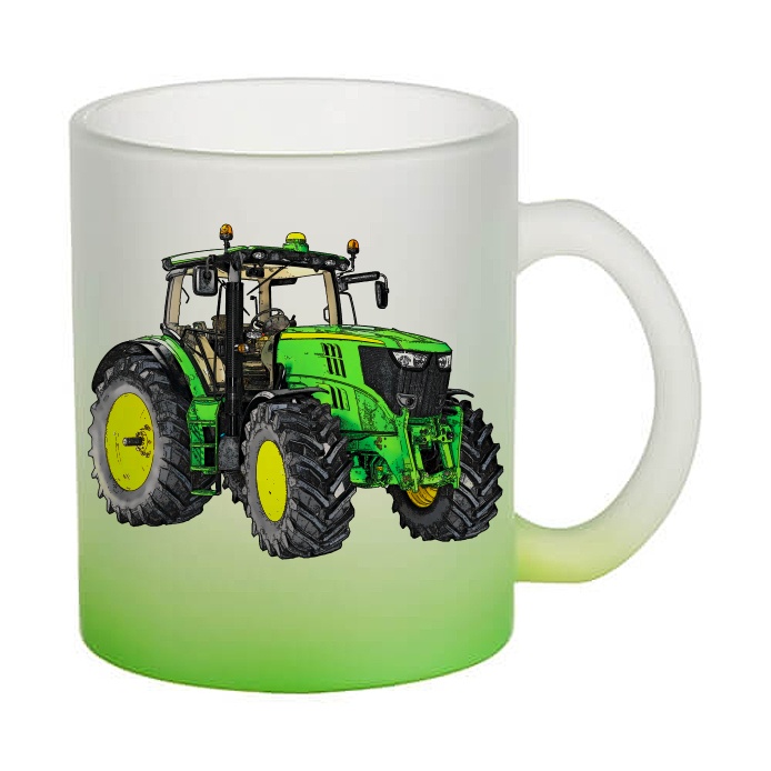 Skleněný hrnek John Deere 6210R
