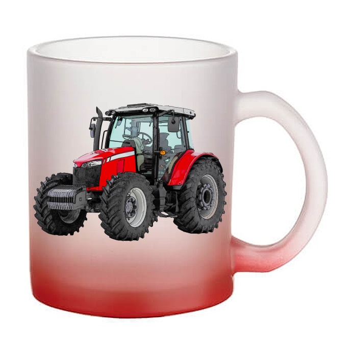 Skleněný hrnek Massey Ferguson 6713R