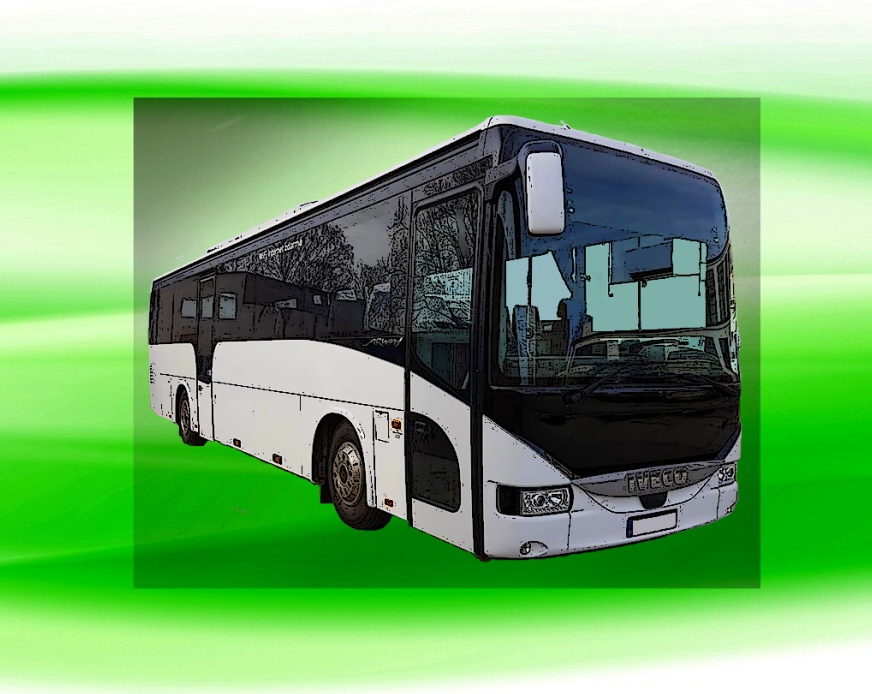 autobus IVECO ARWAY DTF nažehlovačka 7x10 cm