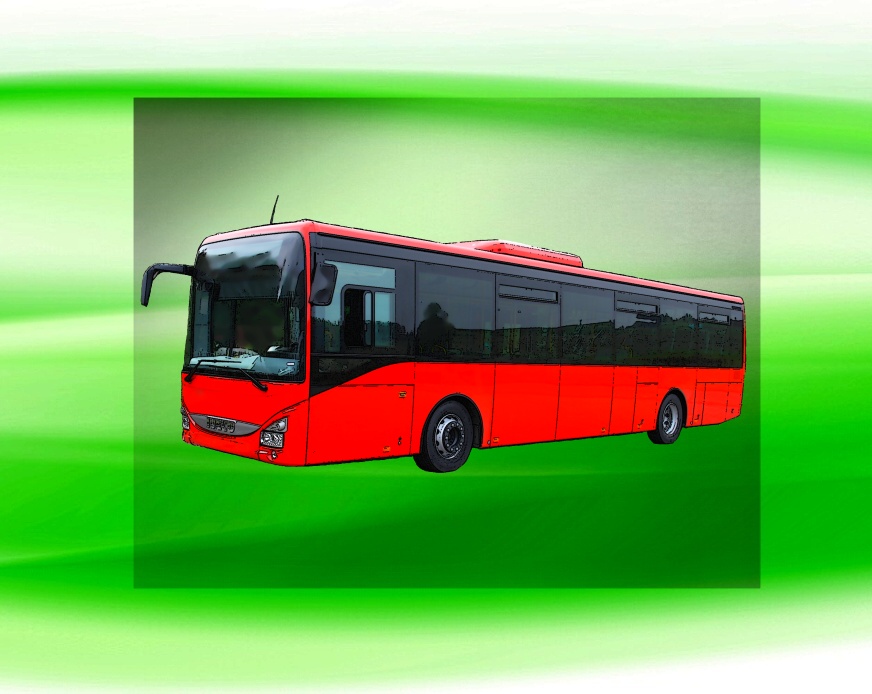 autobus IVECO Crossway LE DTF nažehlovačka 10x4 cm