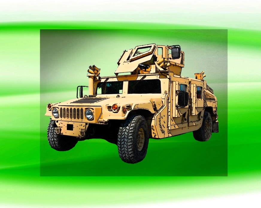 Hummer H1 DTF nažehlovačka 10x7 cm