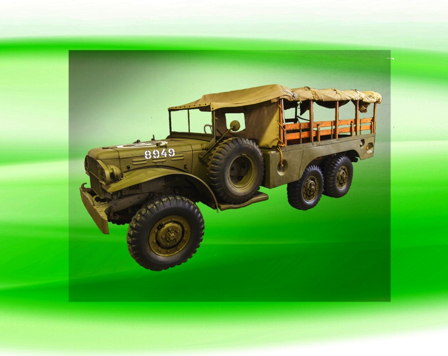 Dodge WC 63 DTF nažehlovačka 7x4 cm