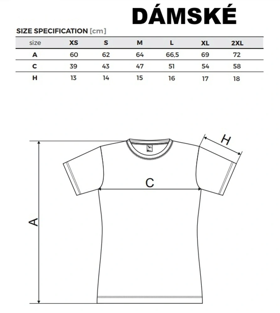 Dámské tričko s Vaší fotografii oboustranný potisk vel. XL