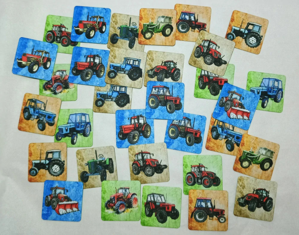 Moon River ZETOR pexeso s traktory 32 ks