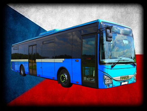 nášivka s autobusem IVECO Crossway LE II
