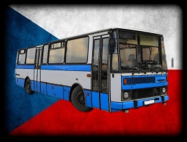nášivka s autobusem KAROSA C734