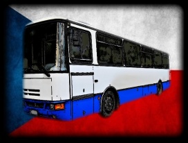 nášivka s autobusem KAROSA 