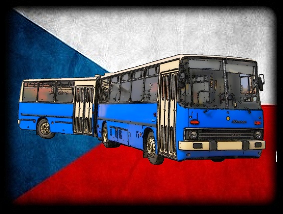 nášivka s autobusem IKARUS 280