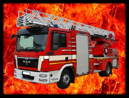 nášivka pro hasiče MAN žebřík