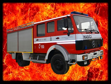 nášivka pro hasiče Mercedes-Benz 