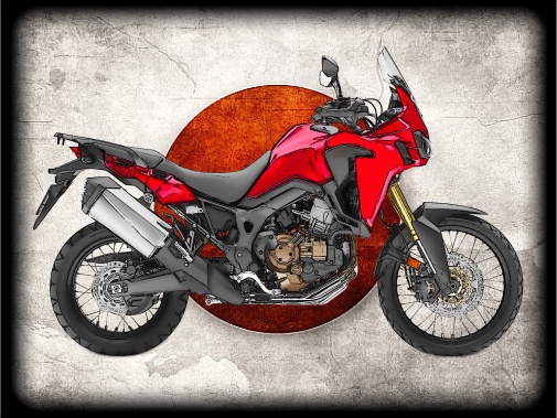 nášivka HONDA Africa Twin