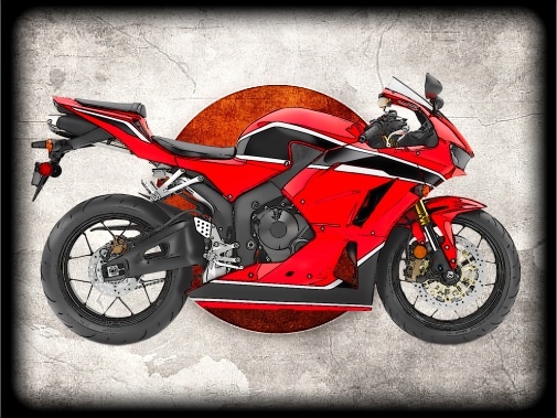 nášivka HONDA CBR600RR 