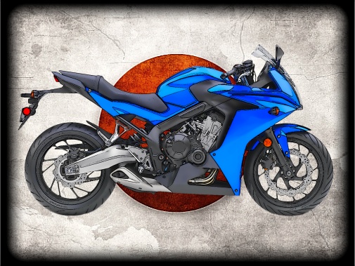 nášivka HONDA CBR650F