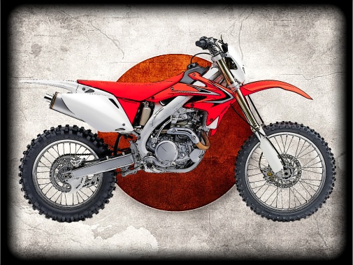 nášivka HONDA CRF450X