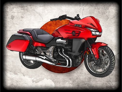 nášivka HONDA CTX 1300 Deluxe