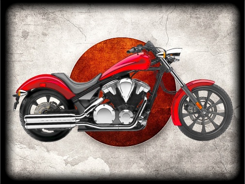 nášivka HONDA FURY